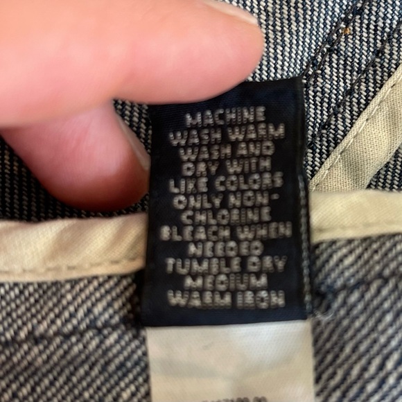 BANANA REPUBLIC Denim Blazer / Jacket Size Small - Picture 9 of 10